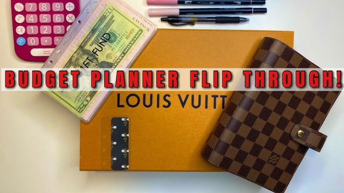 2021 Planner Set Up in My Louis Vuitton MM Agenda - Leah Carolyn