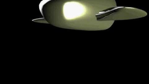 Anim8or - Testing Scenes - Ship fly