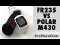 Comparativa Garmin Forerunner 235 vs Polar M430