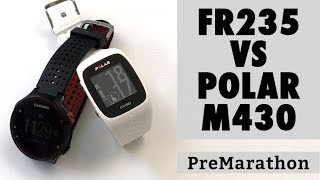 Comparativa Garmin Forerunner 235 Vs Polar M430