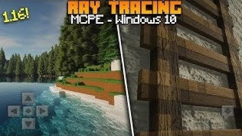 Top 3 MCPE Ray Tracing Shaders [1.16+] 2021