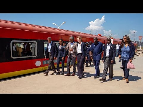 USAID Administrator Samantha Power promotes Lobito corridor investment in Angola