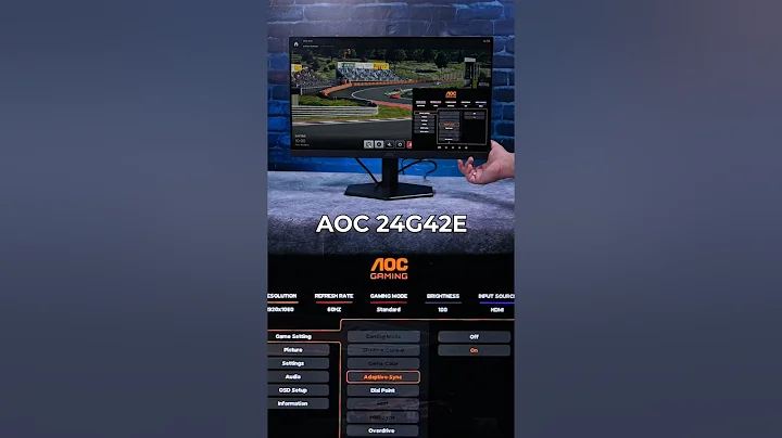 24" AOC GAMING MONITOR - UNBOXING