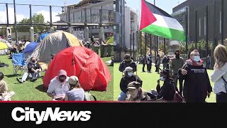 Palestinian solidarity encampment starts on UBC campus