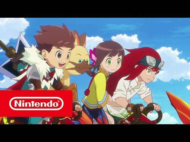 Monster Hunter Stories Ride On trailer 2 anime