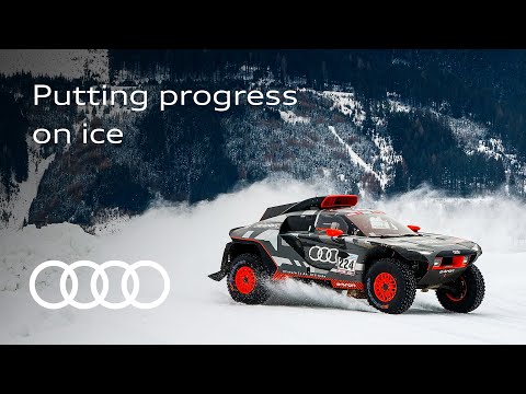 Putting progress on ice | The Audi RS Q e-tron x GP Ice Race