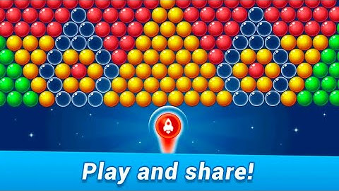 Bubble shooter Android gameplay l bubble shooter l bubble shooter game level 207 l Bubble Shooter 