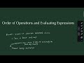 Algebra 1 Foundations: Order of Operations &amp; Evaluating Expressions