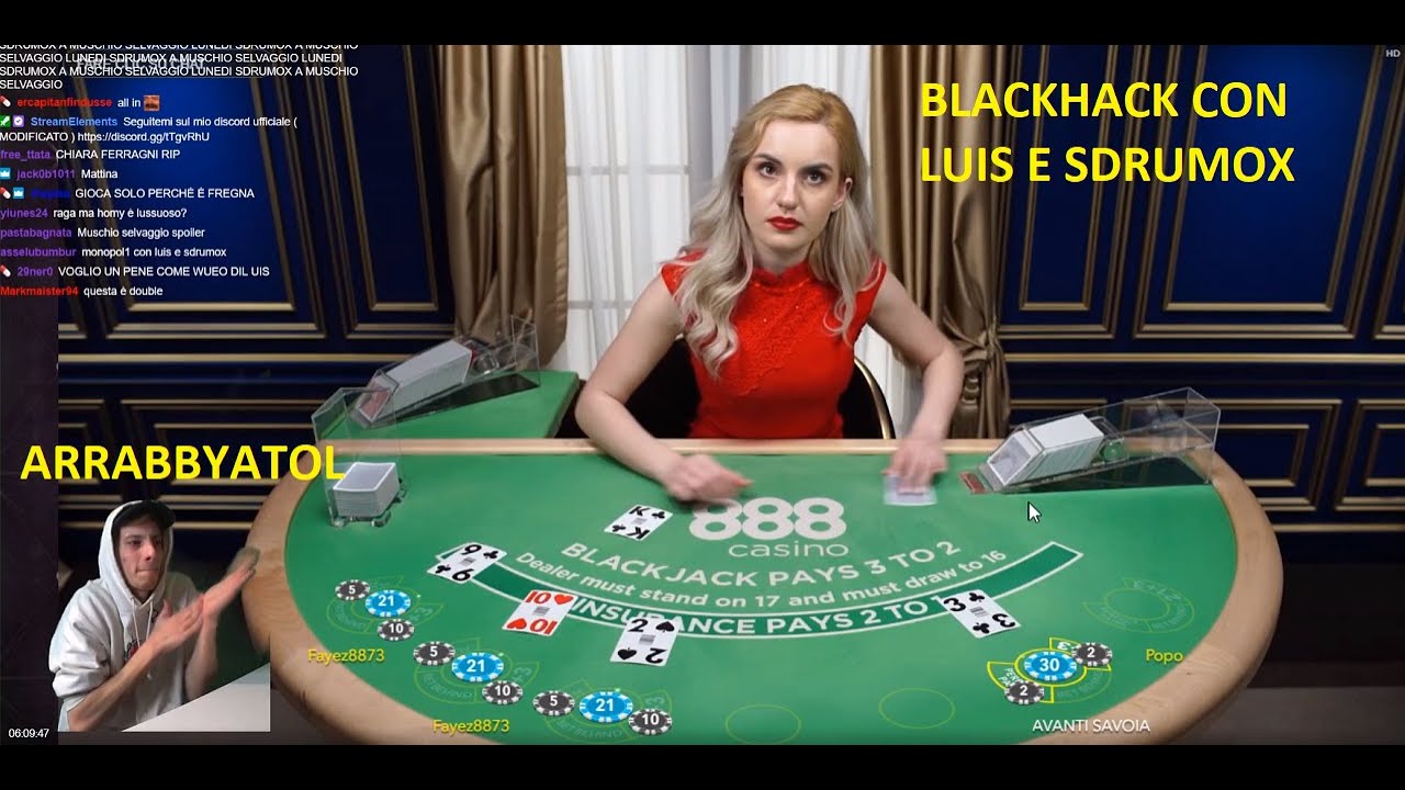 BLACKJACK | HOMY CON LUIS E SRUMOX #IORESTOACASA 👽