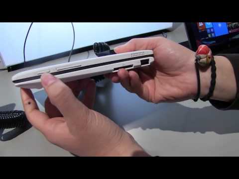 Toshiba Click Mini ultraportable 2 in 1 hands on