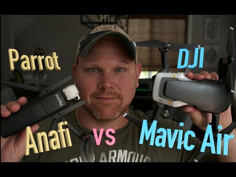 Parrot Anafi vs DJI Mavic Air