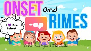 English Class: Onset and Rimes (-ap) for Preschool