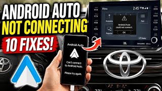 Toyota Android Auto Not Connecting or Not Working? 10 Fixes That Actually Work