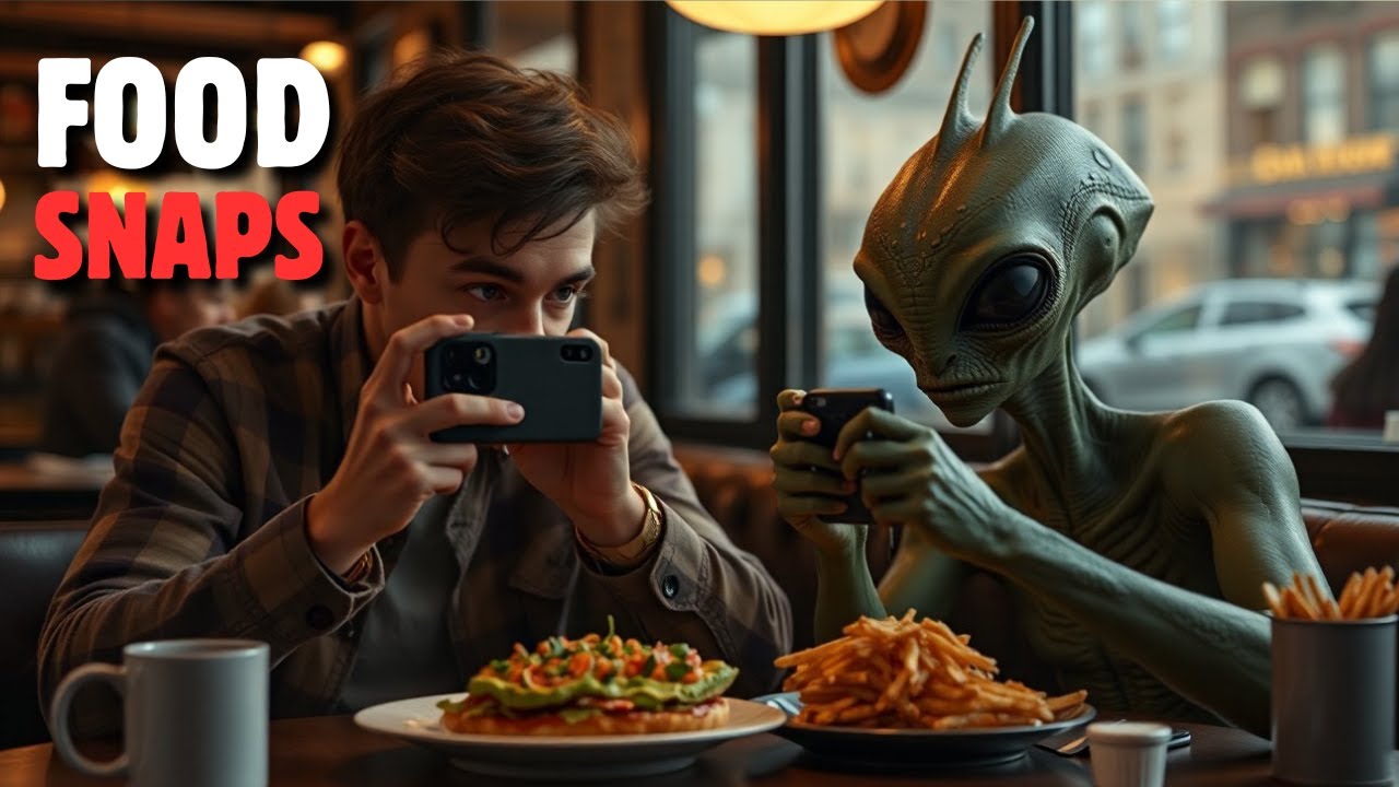 Alien's Confusion: Why Do Humans Snap Photos of Their Food Before Eating?| HFY | SCI FI Stories