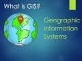 What is a GIS