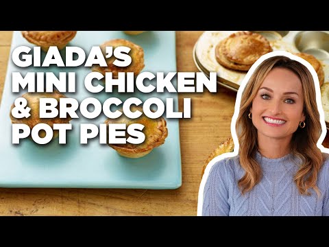 How to Make Giada's Mini Chicken and Broccoli Pot Pies | Food Network