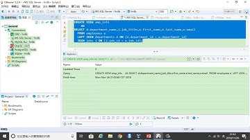 SQL入门教程 第46集 创建视图