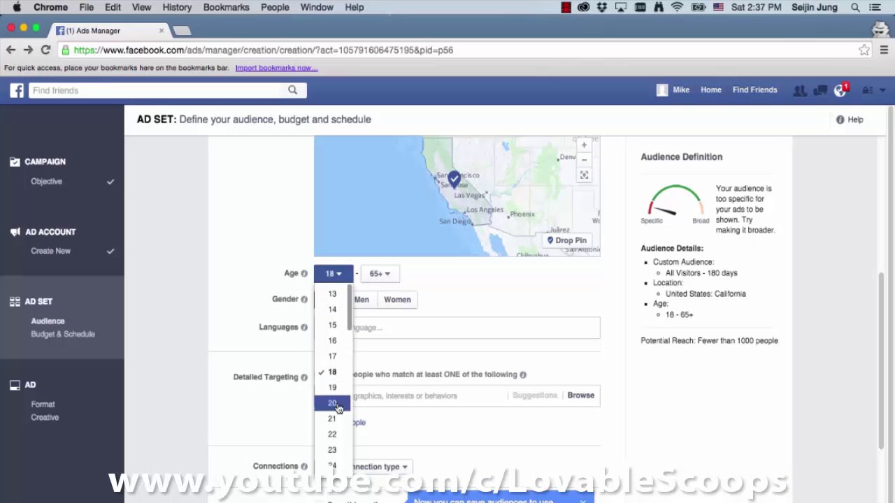 How to Create a Facebook Remarketing or Retargeting Ad Campaign - YouTube