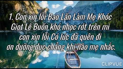 Những câu nói xin lỗi người yêu ý nghĩa năm 2024