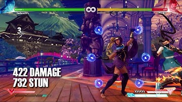 Street Fighter V: Menat - V-Trigger Loops