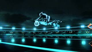 Tron Legacy Sam's Bike scene