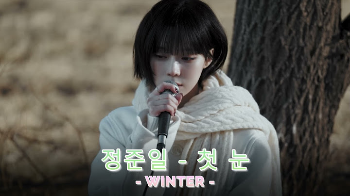 [1 hour] '정준일 - 첫 눈' Cover by WINTER
