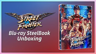 Street Fighter Blu-ray SteelBook Unboxing