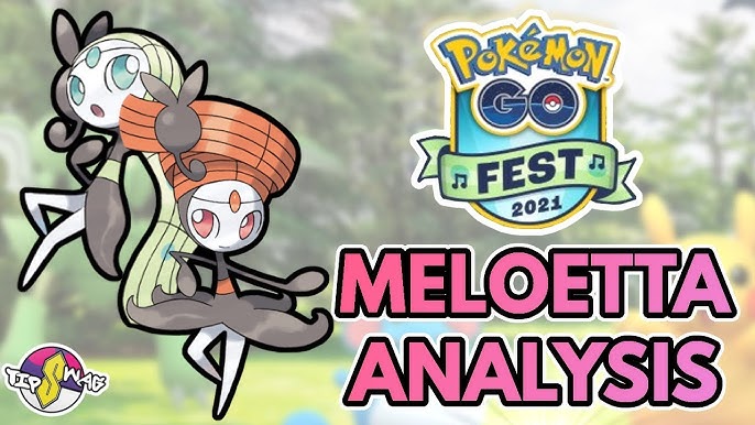 Meloetta sarà protagonista del Pokémon GO Fest 2021 - Notizie - Pokémon  Millennium Forum