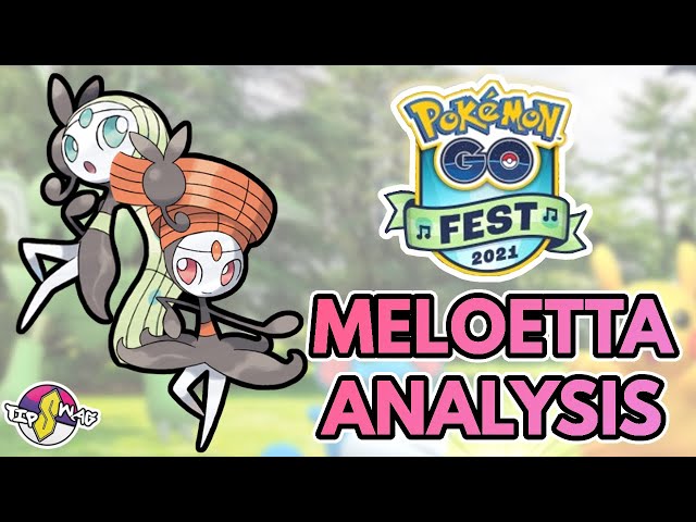 Will Meloetta by Pokémon GO Fest 2021's Mythical?