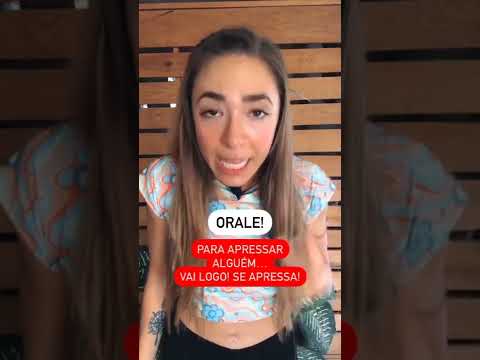 Vídeo: Em espanhol o que significa orale?