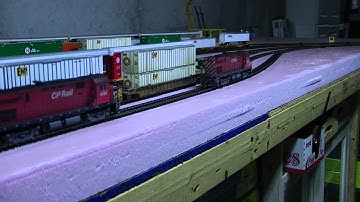 Custom Weathered CP C424 #4220 and 4238 with Tsunami Sound and Ditch Lights
