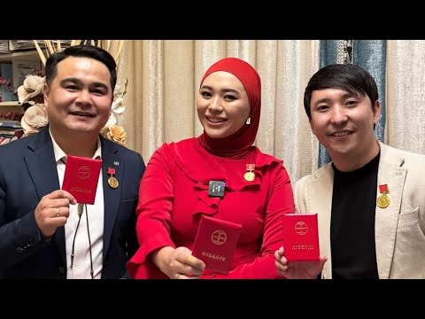 Кызсайкал Кабылова Маданияттын мыкты кызматкери наамын алды !Сагын Эргешов