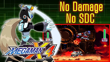 Mega Man X4 (Black Zero) No Damage【No SDC】Magma Dragoon