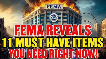 11 Items FEMA Wants You To Keep In Your Home