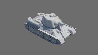 T-34 Model for 3d print