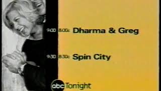 Dharma & Greg/The Drew Carey Show promos, 1999