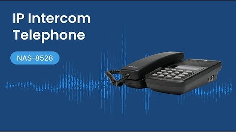 [Product]NAS-8528, IP Intercom Telephone by SPON | Connect. Broadcast. Communicate.