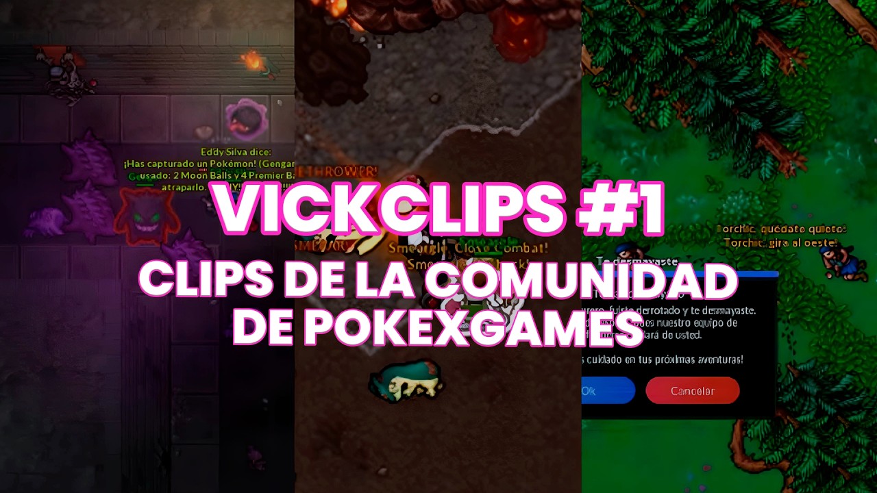 SHINY GENGAR PB, BLAZING STONE Y DOBLEKILL DE ELITE PATO | VICKLIPS #1 (POKEXGAMES)