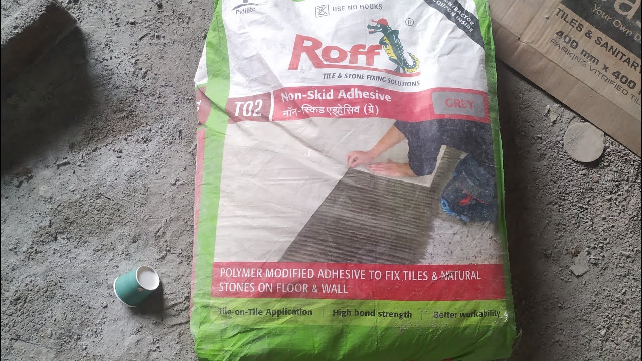 Roff Tiles Adhesive | वॉल टाईल्स Adhesive |Best Tiles Adhesive