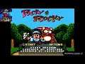 Super NES Games Final Boss & Endings Pt.35 Pocky & Rocky