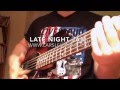 Lars lehmann late night slap bass jam on music man classic stingray 5