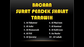 Urutan Surat Pendek Saat Shalat Tarawih Yang Dianjurkan