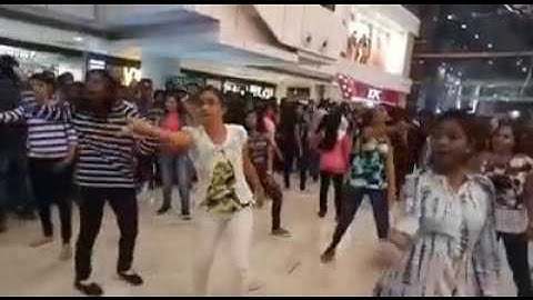 Pakka Local Flash Mob @ Vizag CMR || Yuvatarang2K17 Vignan Students