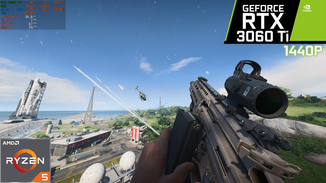 Battlefield 2042 Open Beta | RTX 3060 Ti 8GB | 1440p | Ultra Settings ...