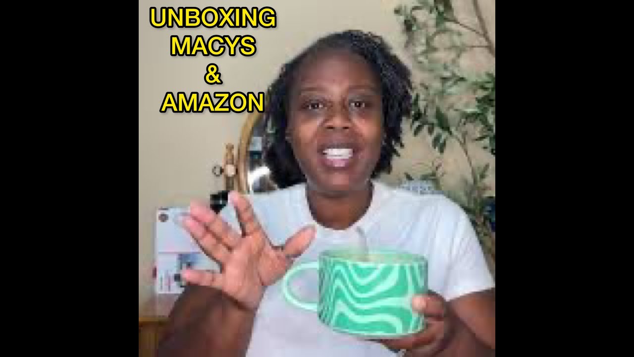 Unboxing my Macy's and Amazon Packages | Can Y'all Guess What My Business Is? | Ride Along With Me