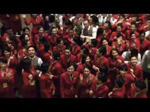 2014大年初一，國泰航空新春國際花車匯演之夜CX  CNY    Unforgettable