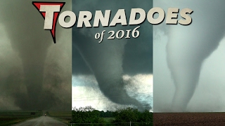 TORNADOES of 2016  An Incredible Year in 4K!