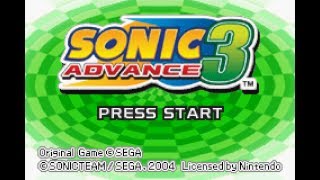 Playthrough of Sonic Advance 3 - Part 2 - (Gameboy Advance) 15.06.2017