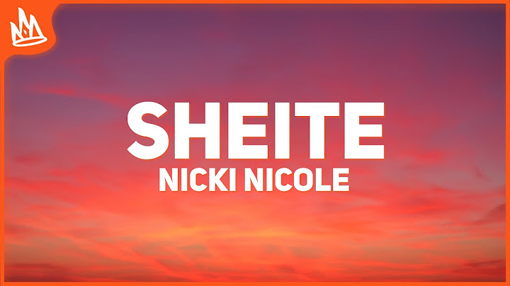 Nicki Nicole – SHEITE [Letra]