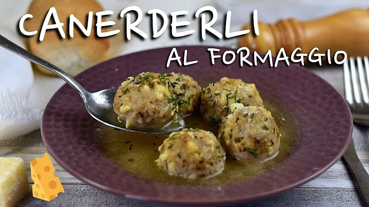 Gustosissimi CANEDERLI AL FORMAGGIO E NOCI. Ricetta originale (Käse Knödel)